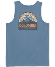 Columbia Men Regular fit Short Sleeve Graphic Tank Top Shirt XL Blue Solid