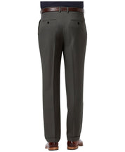 Haggar Mens Classic fit Dress Pants 44 / 29 Charcoal Grey Solid