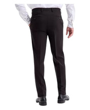 Tallia Mens Classic fit Dress Pants 40 / 30 Black Solid