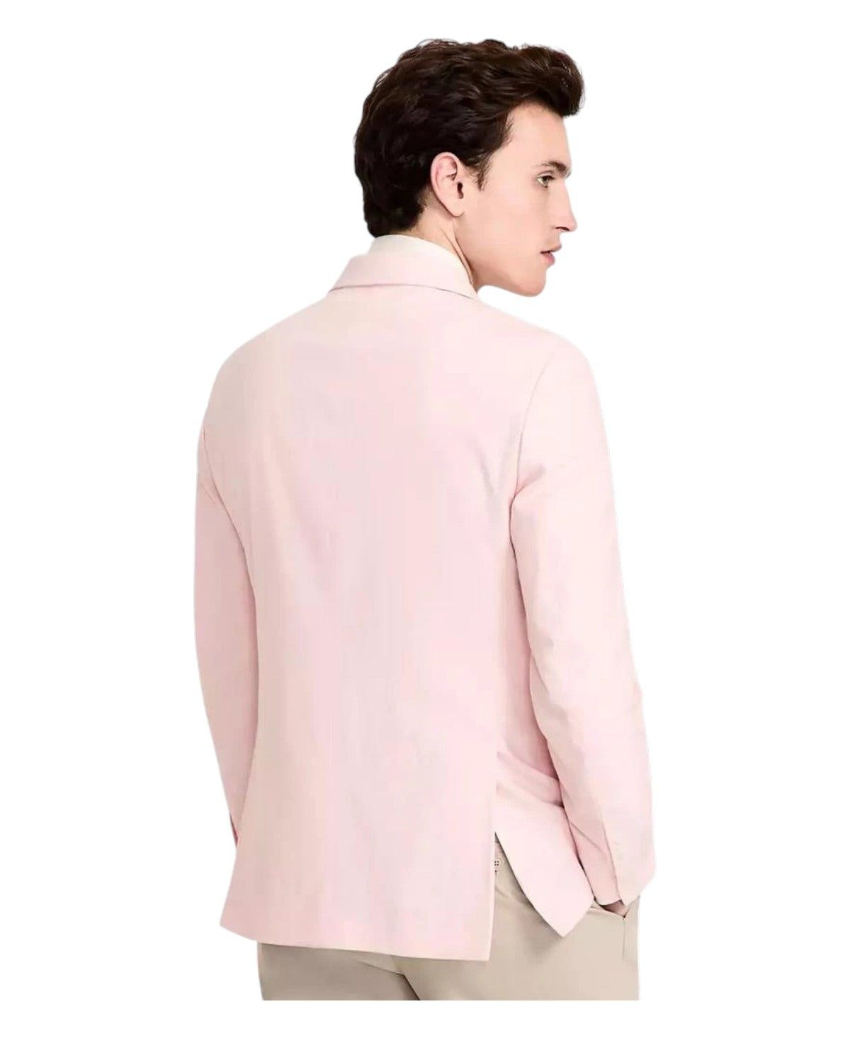 Tommy Hilfiger Mens Modern fit Sport Coat Blazer 46 R Pink Solid