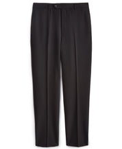 Nautica Mens Modern fit Dress Pants 40 / 32 Black Solid Stretch