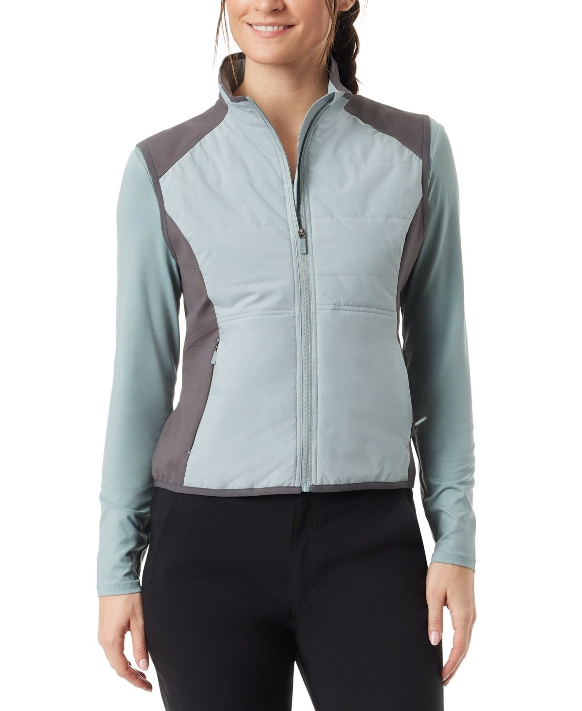 Bass Outdoor Women Regular fit Vest Small Blue Grey
