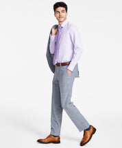 Hugo Boss Mens Modern fit Dress Pants 36 / 32 Grey Plaid