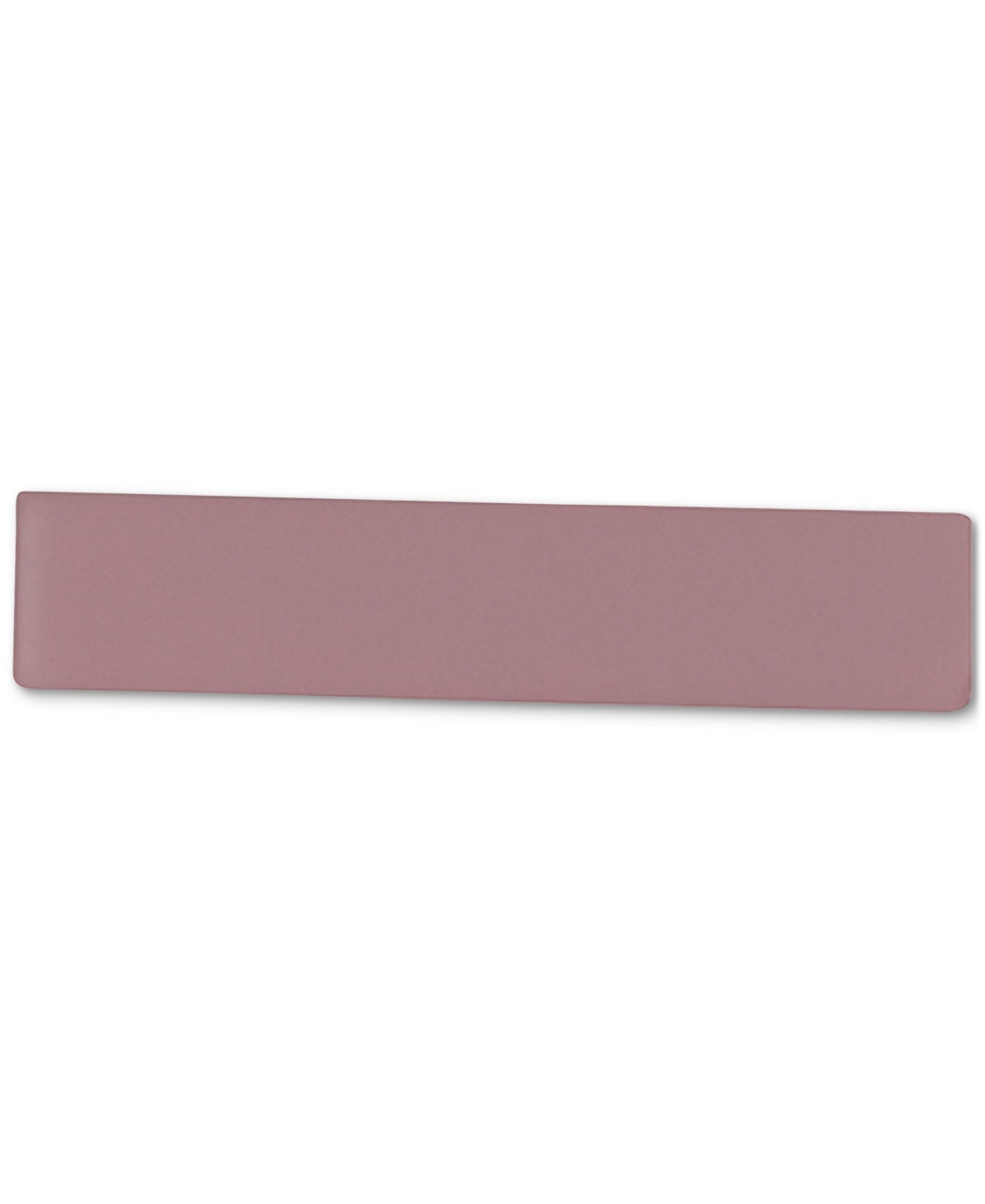 ConStruct Mens Solid Rose Quartz 1" Tie Bar Quartz(Rose Quartz)
