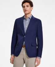Tommy Hilfiger Mens Modern fit Sport Coat Blazer 50 R Navy Blue Solid