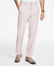 Michael Kors Mens Classic fit Dress Pants 40 / 32 Pink Solid Stretch