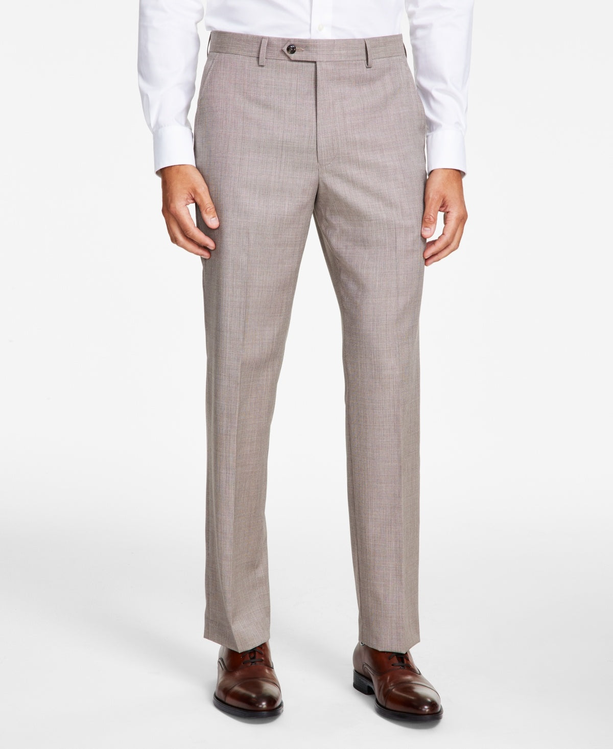 Michael Kors Mens Classic fit Dress Pants 38 / 30 Beige Stretch