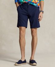 Polo Ralph Lauren Mens Regular fit Athletic Shorts 38 Blue Solid Quick Dry
