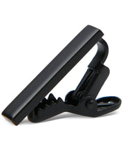 ConStruct Mens Solid Black 1" Tie Bar Black