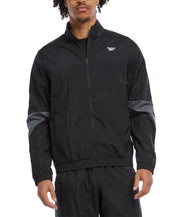 Reebok Men Regular fit Track Jacket Coat XXL Black