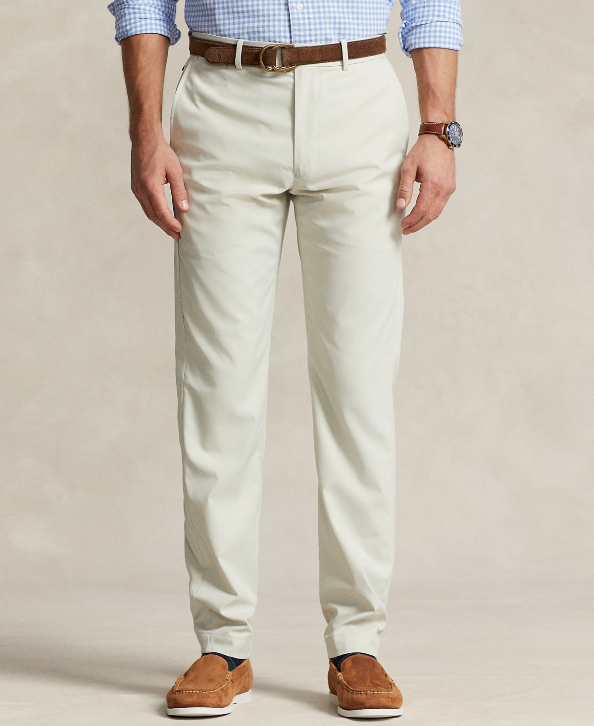 Polo Ralph Lauren Mens Classic fit Casual Pants 36 / 30 Beige Solid