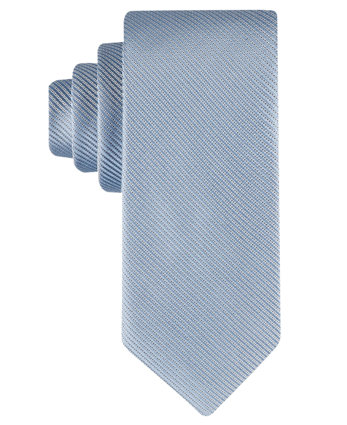 Calvin Klein Men Regular fit Tie Necktie One Size Light Blue