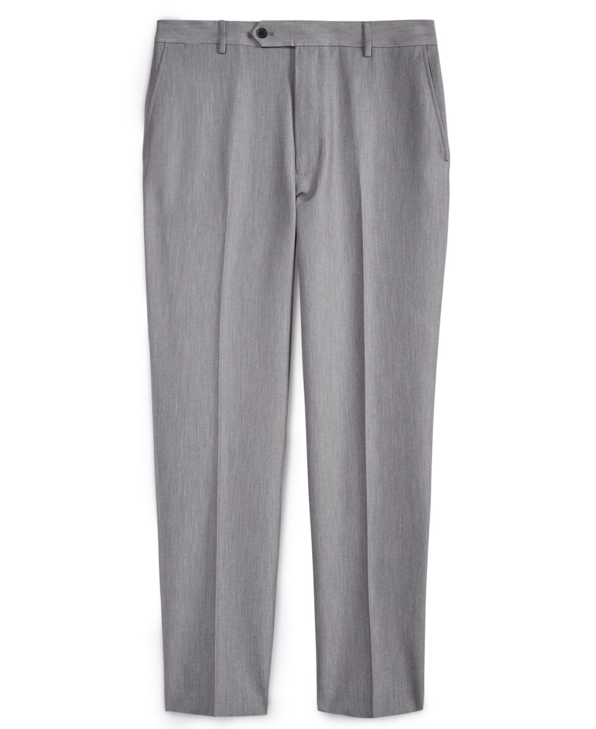 Nautica Mens Modern fit Dress Pants 48 / 30 Light Grey Solid Stretch