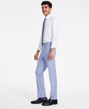 Dkny Mens Modern fit Dress Pants 34 / 32 Light Blue Stretch