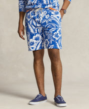 Polo Ralph Lauren Mens Regular fit Sweat Shorts Small Blue Floral