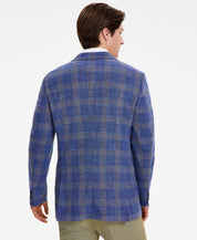Tommy Hilfiger Mens Modern fit Sport Coat Blazer 38R Blue Plaid