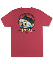 Columbia Men Regular fit Short Sleeve T-Shirt Shirt Small Pink Solid