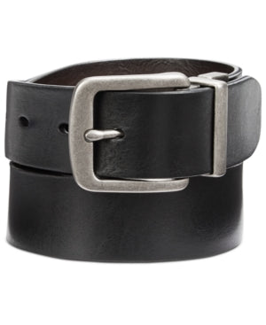 Perry Ellis Portfolio Men's Reversible Leather Belt Black Brown 30