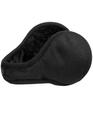 UR Gloves Mens Soft Black Earflaps ONE SIZE