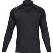 Under Armour Men's Tech Quarter Zip Long Sleeve Shirt Medium Black