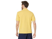Lacoste Mens Regular fit Short Sleeve Polo Shirt 7 2XL Yellow Solid