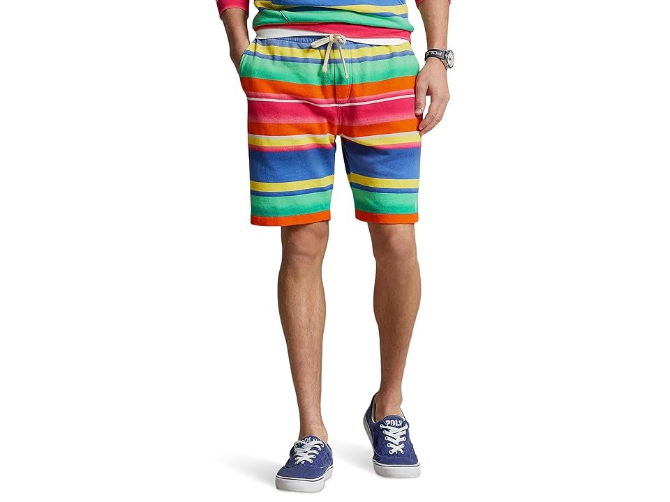 Polo Ralph Lauren Men Regular fit Sweat Shorts Medium / 8.5 Blue Striped