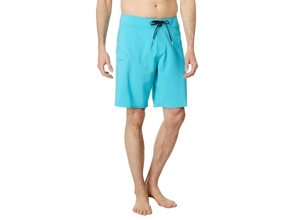 Volcom Mens Regular fit Swim Trunks Swimwear 29 Blue Solid