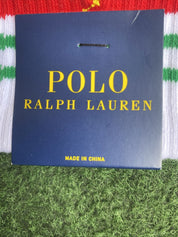 Polo Ralph Lauren Mens Socks Kayak Whitewater Socks White One Size