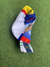 Polo Ralph Lauren Mens Socks Kayak Whitewater Socks White One Size