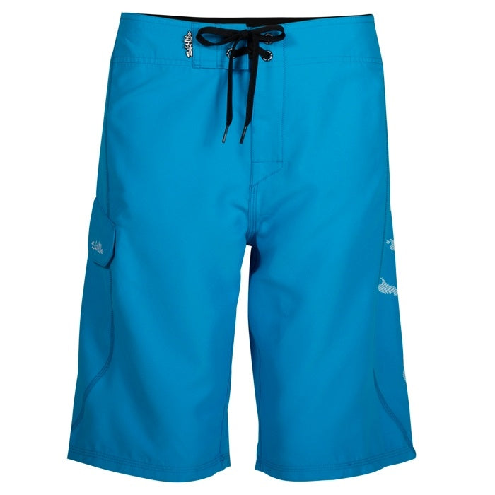 Salt Life Mens Regular fit Board Shorts Swimwear 28 Blue Solid
