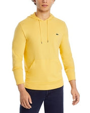 Lacoste Men Regular fit Long Sleeve T-Shirt Shirt 6/XL Yellow Solid Hooded