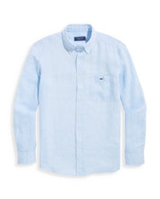 Vineyard Vines Mens  fit Button-Up Shirt Large Blue Solid