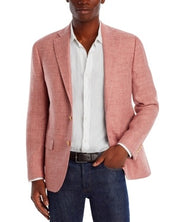 Robert Graham Weave Berry Modern Regular Fit Sport Jacket 40R Sport Coat