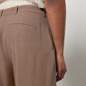 Our Legacy Men Relaxed fit Chinos Pants 32 / 32 Brown Solid