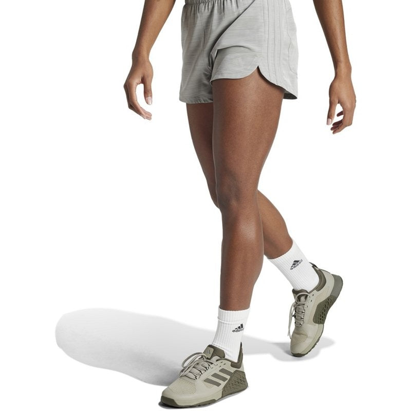 Adidas Women Regular fit Athletic Shorts Medium Grey Solid