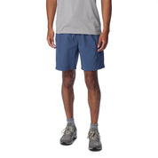 Columbia Mens Regular fit Casual Mountaindale Shorts Small / 8 Blue Solid