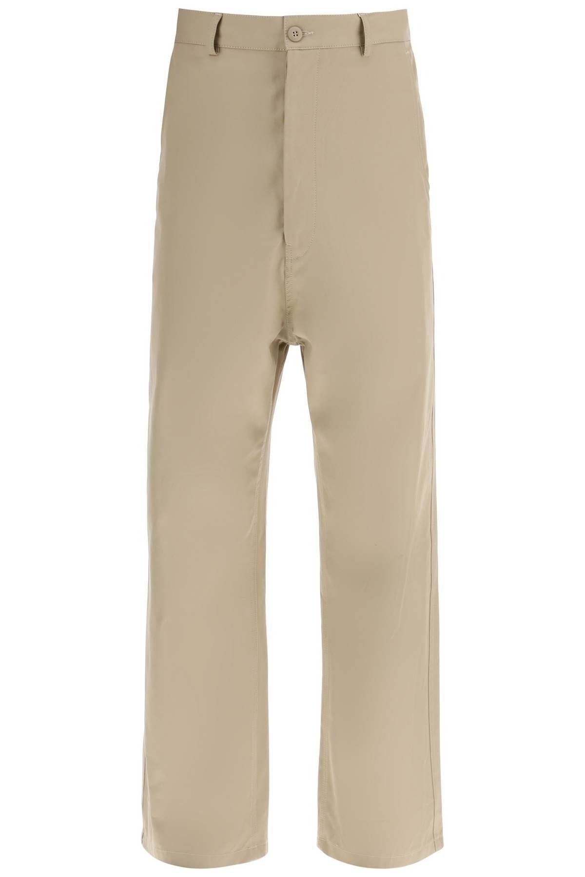 Mm6 Maison Margiela Mens Relaxed fit Casual Pants 48 / 28 Beige Solid