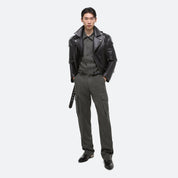 Helmut Lang Mens Regular Fit Cargo Pants 33 x 33 Grey Solid