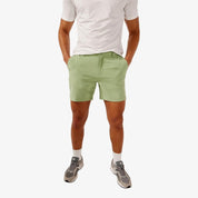 Chubbies Mens Athletic fit Athletic Shorts Large Green Solid Quick Dry
