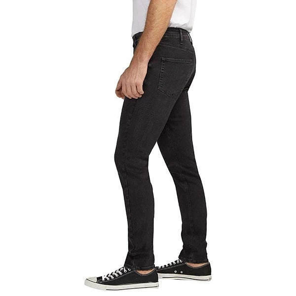 Silver Jeans Co. Risto Mens Athletic Fit Skinny Leg Jeans Black 36 X 34