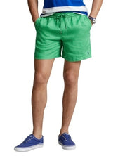 Polo Ralph Lauren Mens 6" Linen Drawstring Shorts Green Small