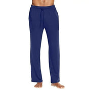 Galaxy By Harvic Mens Lounge Pants Heather Blue Small