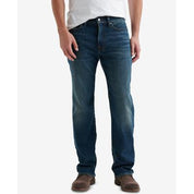 Lucky Brand 363 Mens Straight fit Denim Jeans 38 / 30 Blue Solid