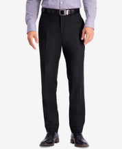 Kenneth Cole Reaction Mens Slim fit Dress Pants 30 / 30 Black Solid Stretch