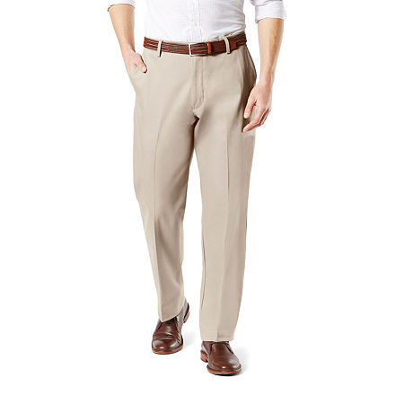 Dockers Mens Signature Classic Fit Dress Pants Cloud 30 x 32