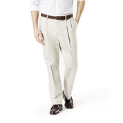 Dockers Mens Signature 2.0 Classic-Fit Pants Cloud White 40 x 29