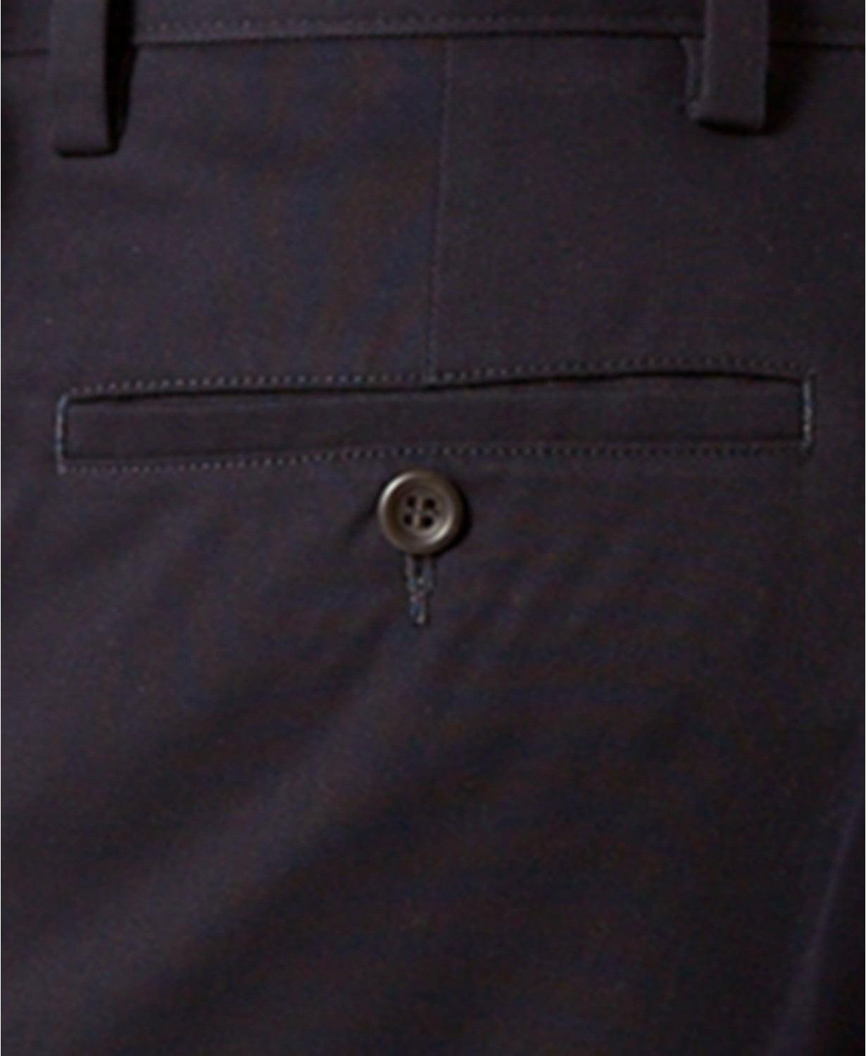 Dockers Men's Easy Stretch Khaki Straight Fit Pants Black 36 x 29