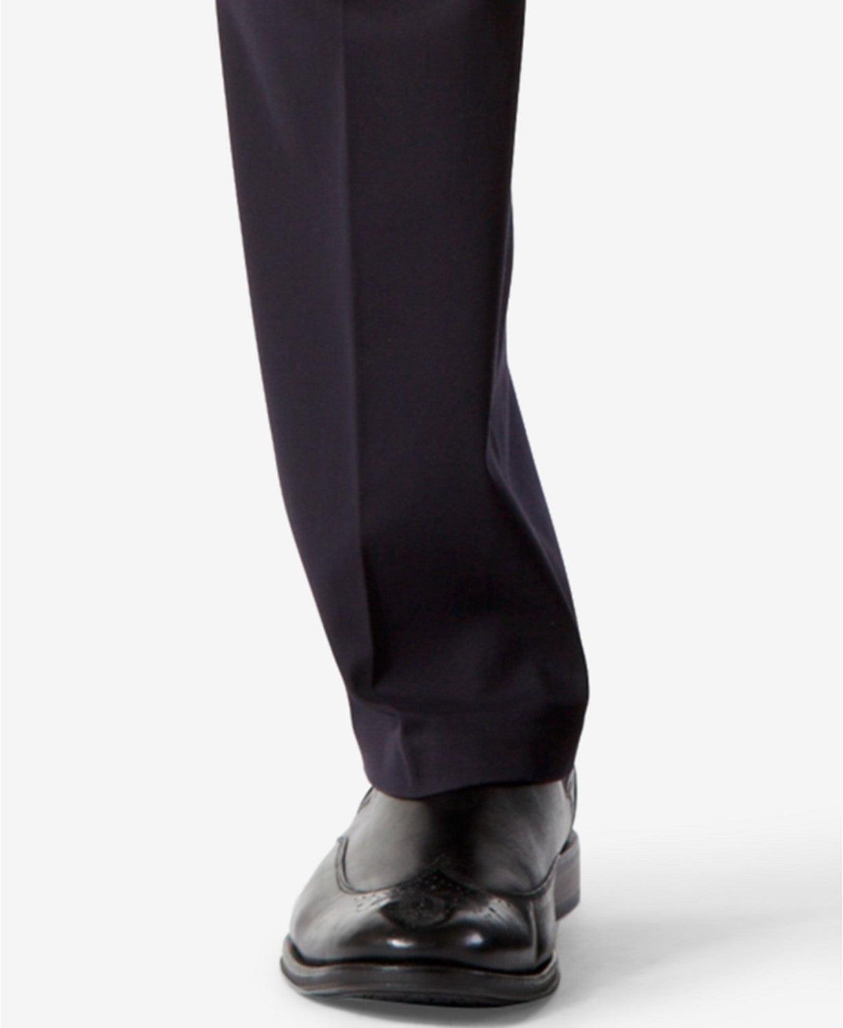 Dockers Men's Easy Stretch Khaki Straight Fit Pants Black 36 x 29