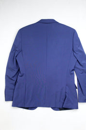 Hugo Boss Mens Slim fit Sport Coat Blazer 46 R Navy Blue Solid