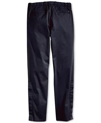 Tommy Hilfiger Adaptive Men's Custom Fit Chino Pants 38 x 32 Magnetic Zipper - Navy Bue